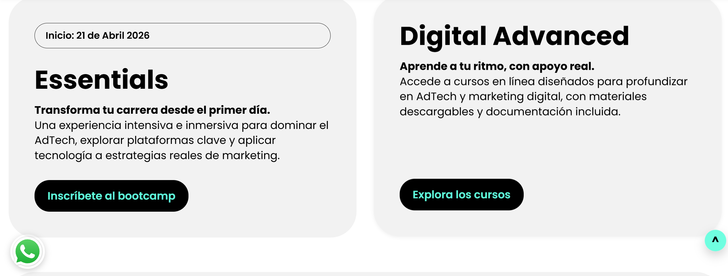 Adcademy cursos